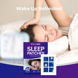 SleepSloth Sleep Patches in travel pouch