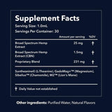 Sleepwhale Nighttime product packaging and ingredients list