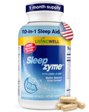 Sleepzyme Sleep Supplement Capsules front view packaging
