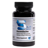Slim Science Yohimbine HCL Supplement capsules on a wooden surface