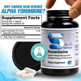 Slim Science Yohimbine HCL Supplement side view