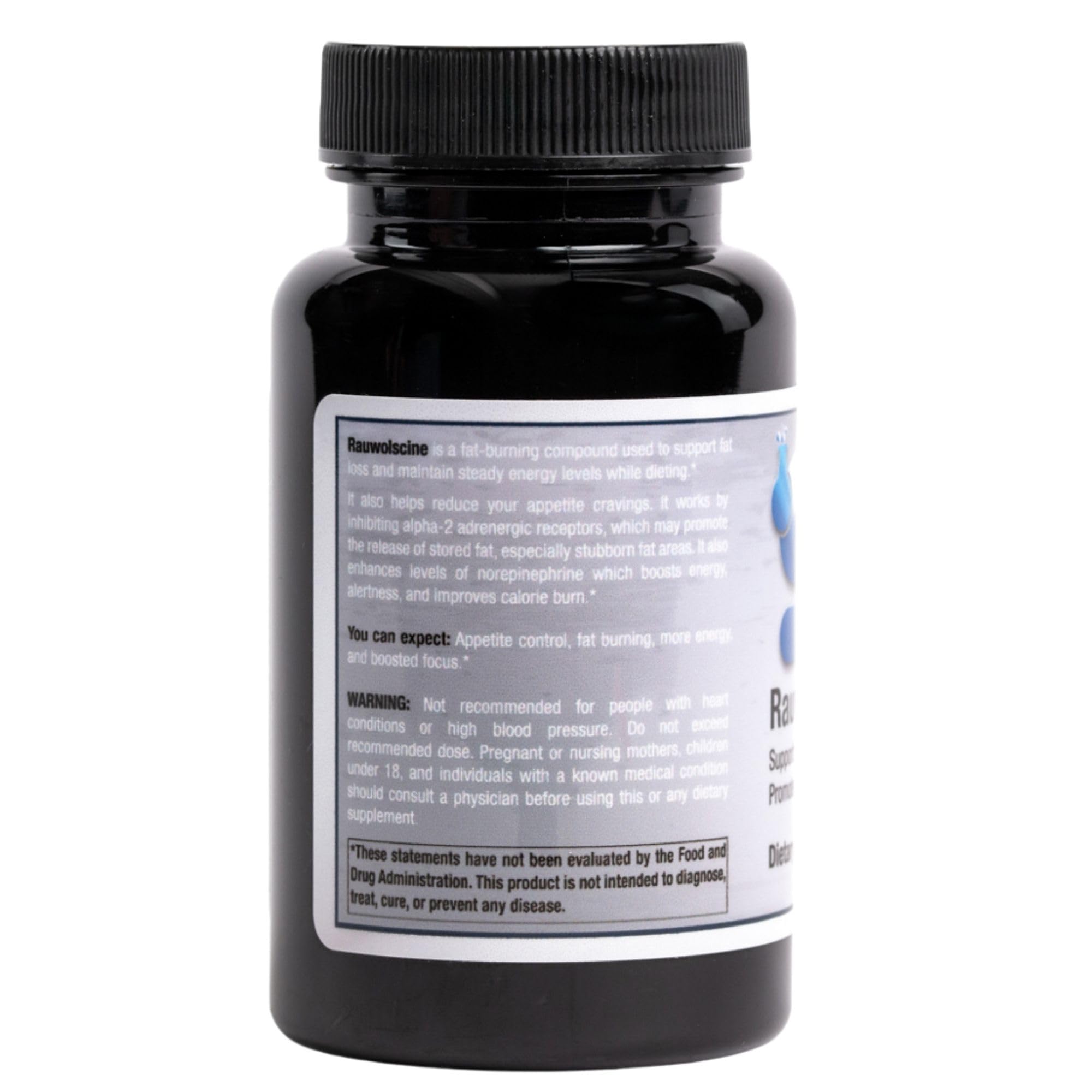 Slim Science Yohimbine HCL Supplement with a glass of water