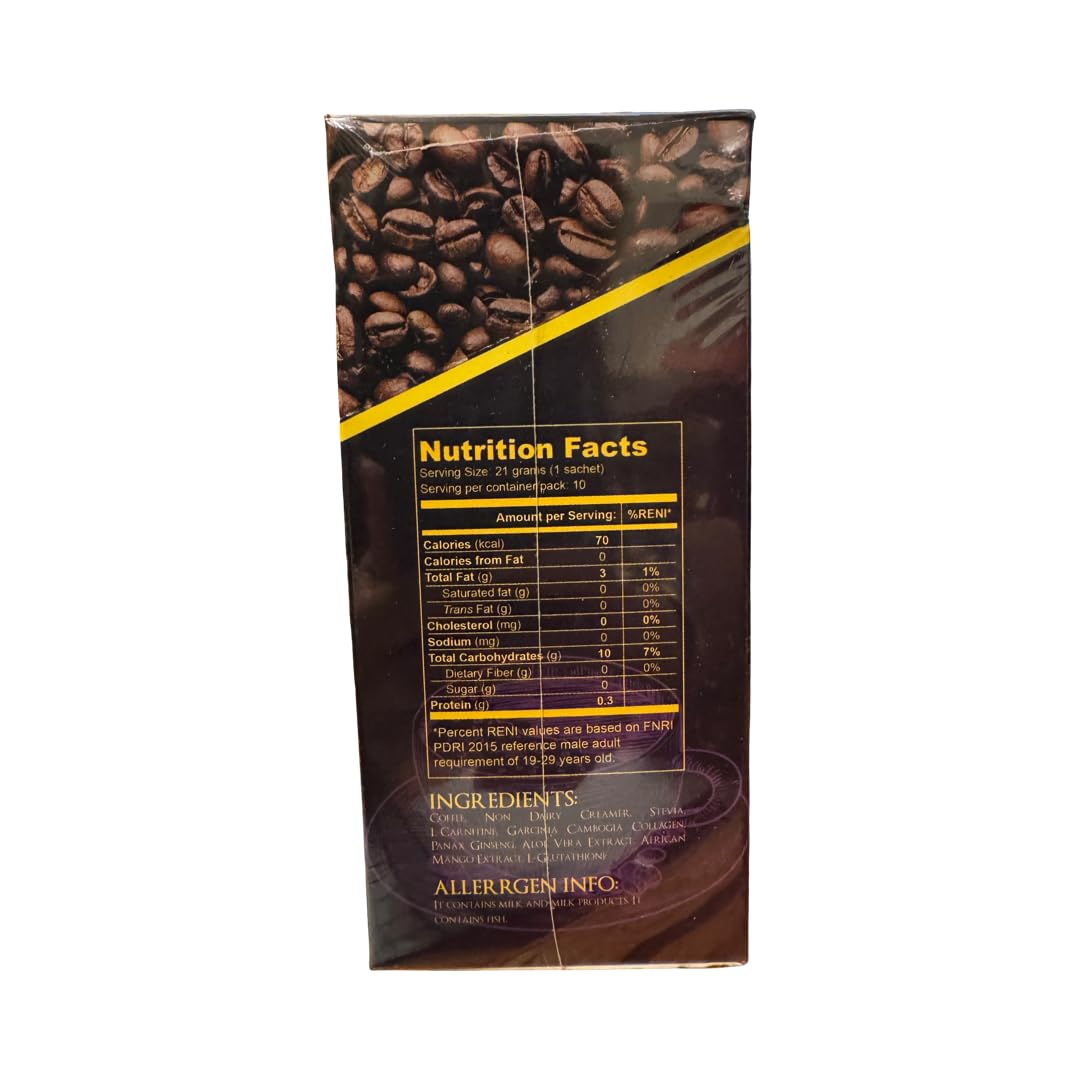 Slimming K Coffee Fat Burner + Collagen Mix packaging