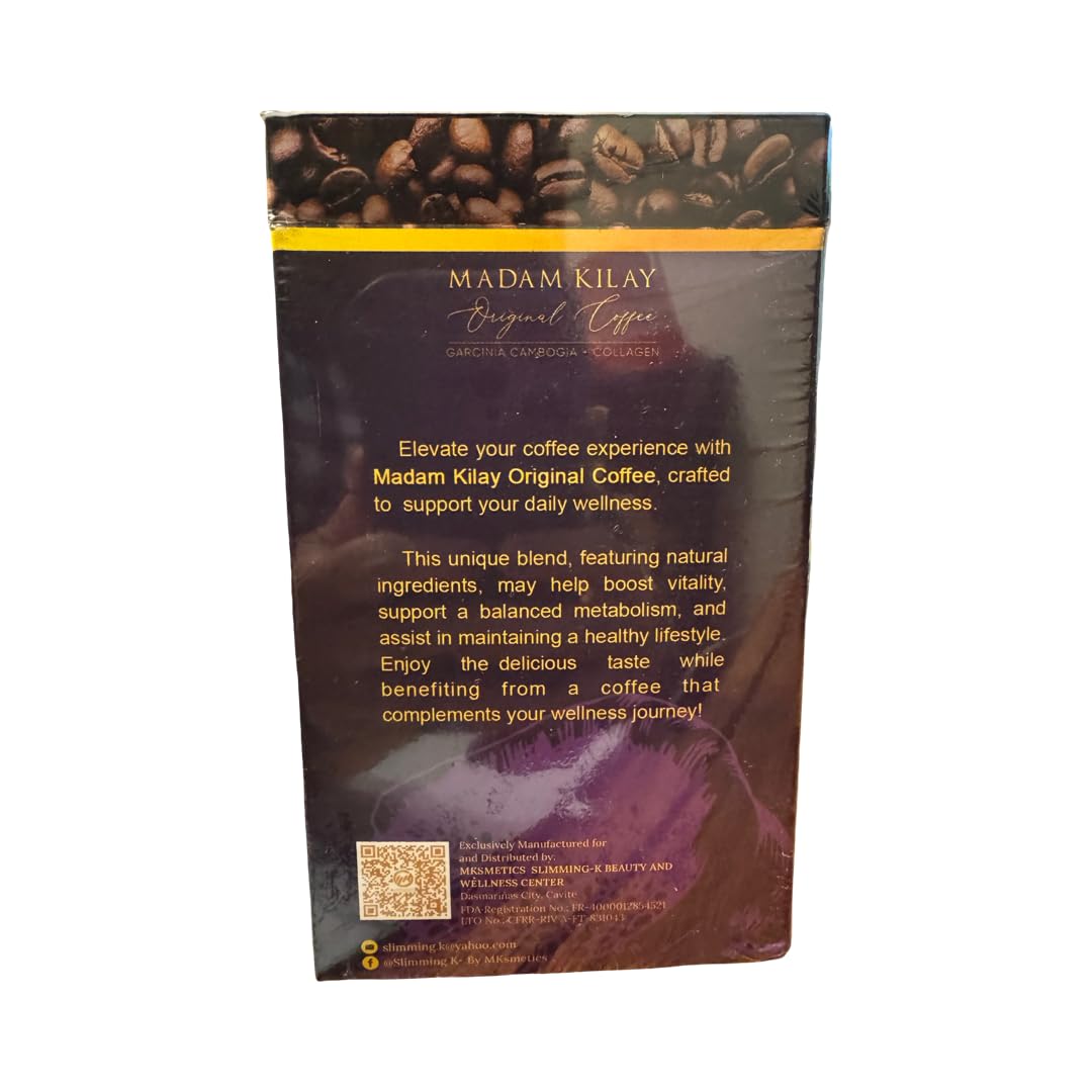 Slimming K Coffee Fat Burner + Collagen Mix sachet opened