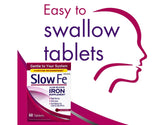 Slow Fe Iron Supplement 90 tablets opened bottle