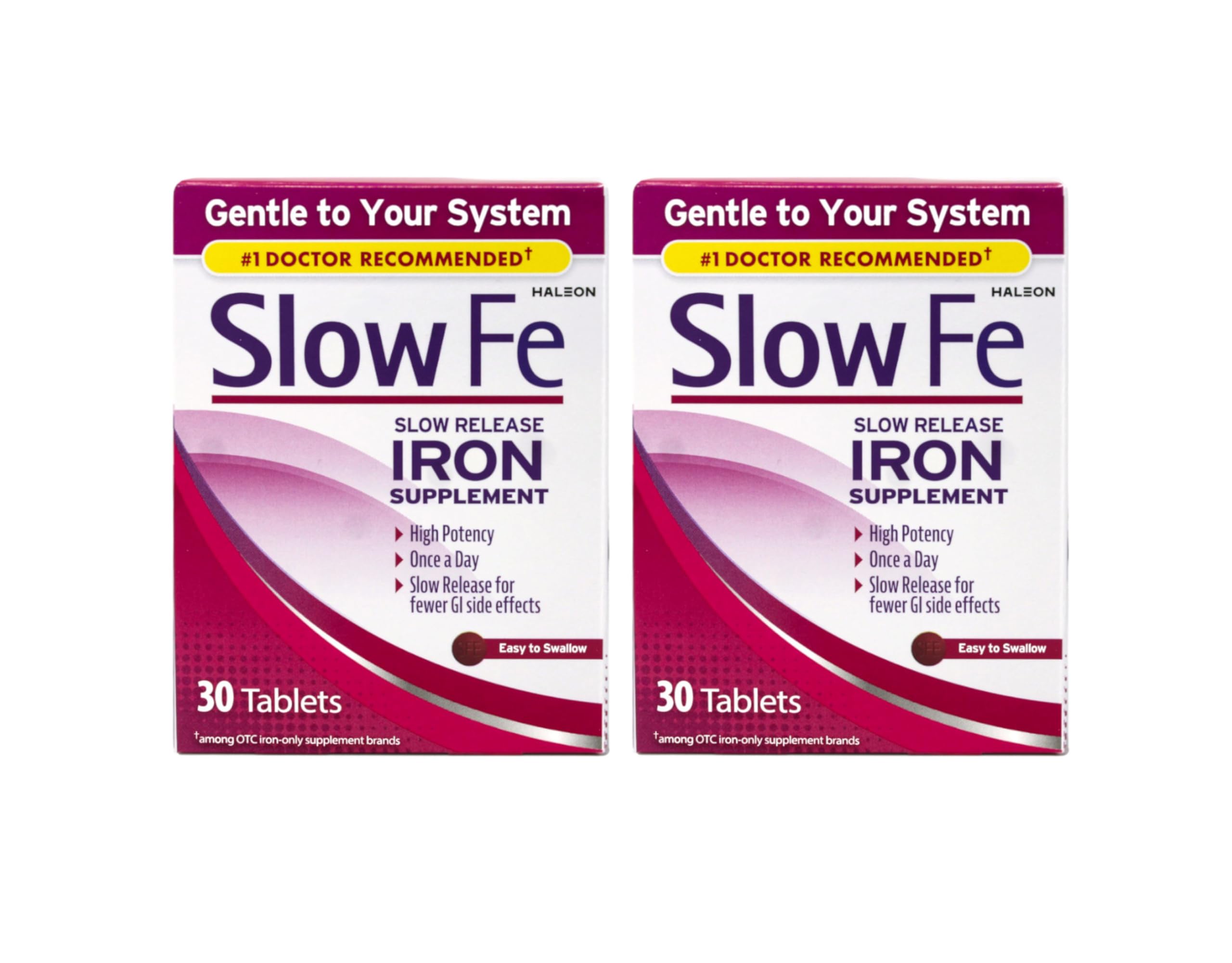 Slow Fe Iron Supplement front view packaging
