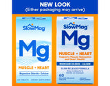 Slow-Mag Magnesium Chloride and Calcium tablets in hand