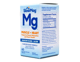 Slow-Mag Magnesium Chloride and Calcium tablets on a wooden table