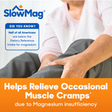 Slow-Mag Magnesium Chloride Supplement 168g tablets close-up