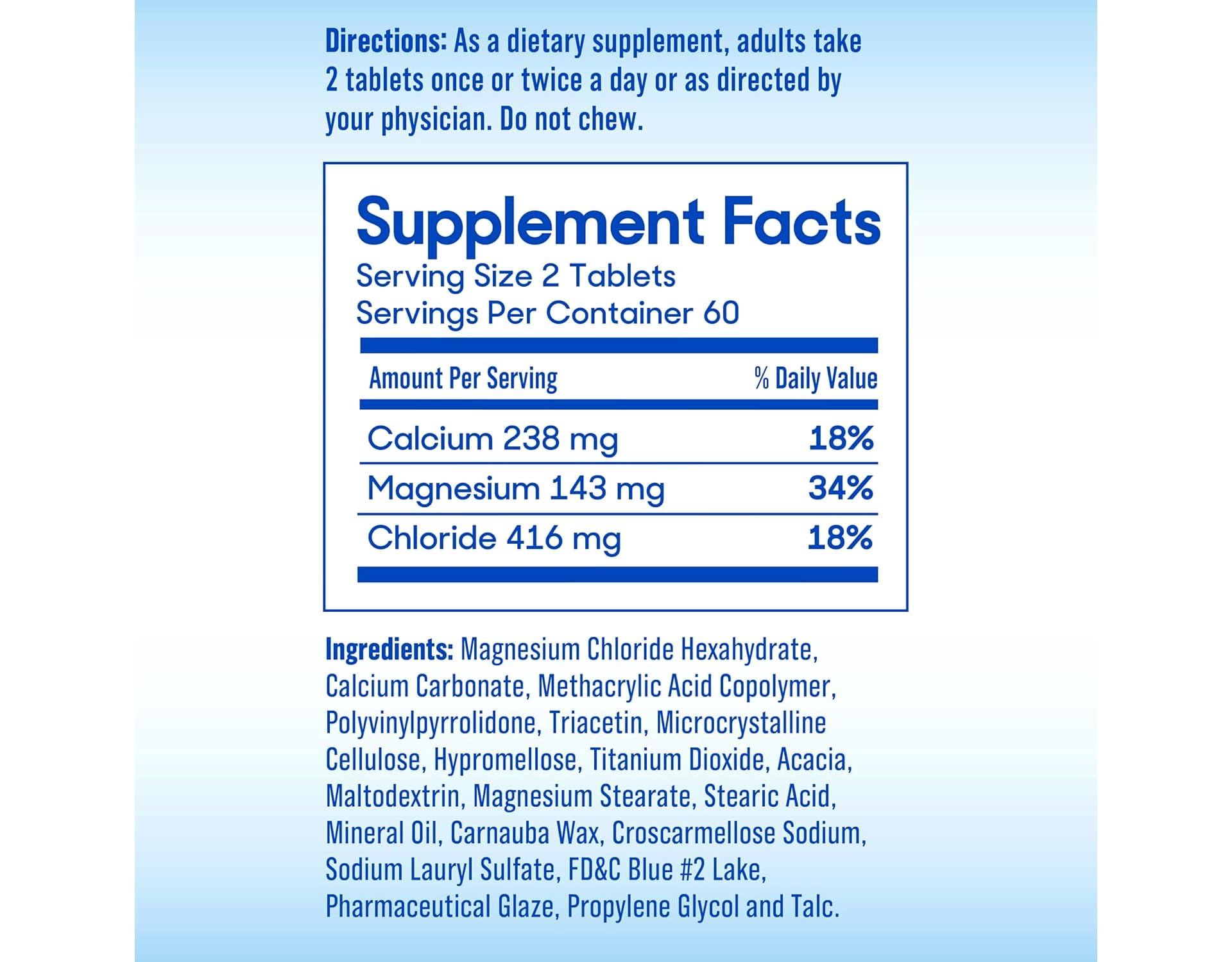 Slow-Mag Magnesium Chloride with Calcium 60 Tabs in hand
