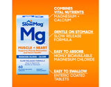 Slow-Mag Magnesium Chloride with Calcium 60 Tabs on a table
