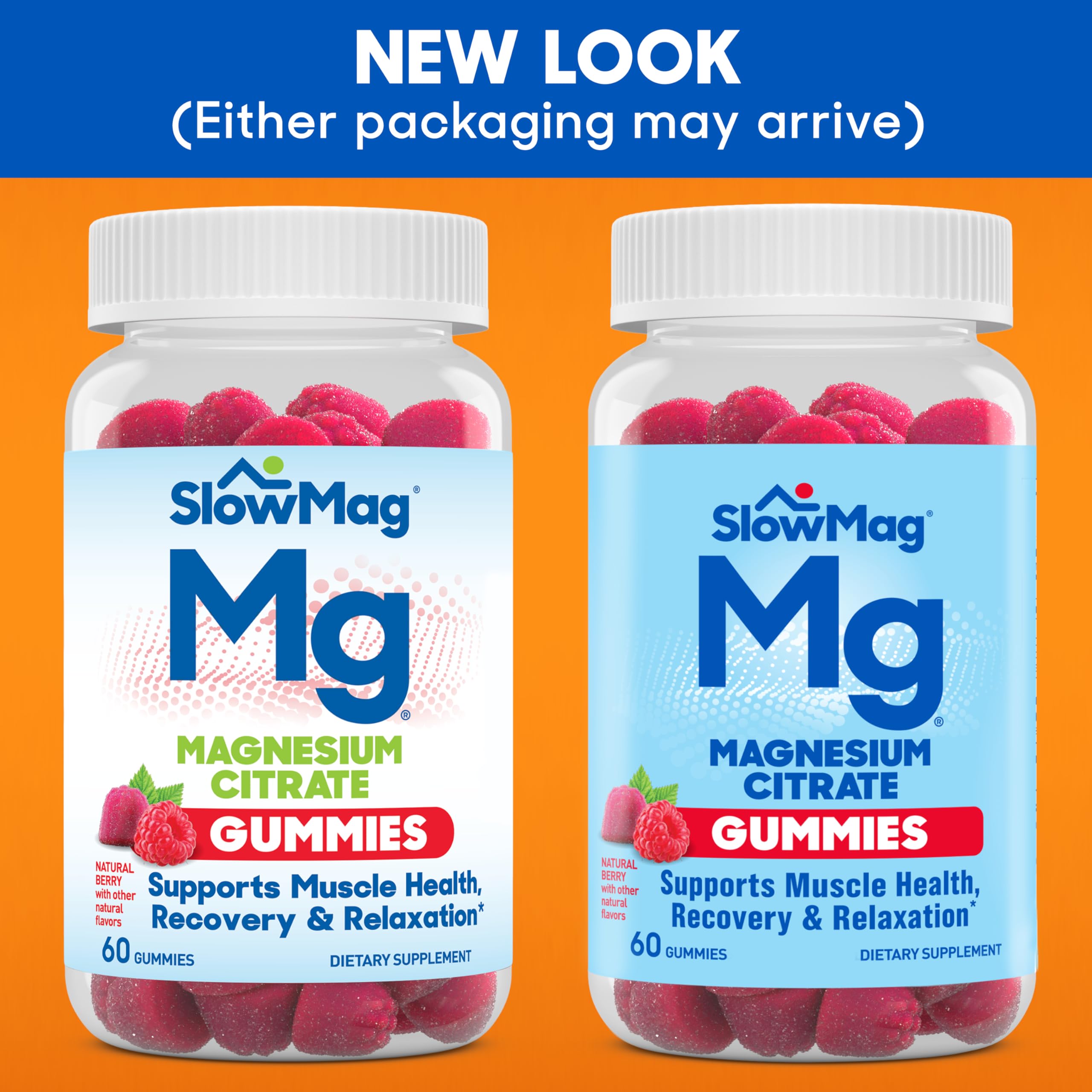 Slow-Mag Magnesium Citrate Gummy Supplement packaging