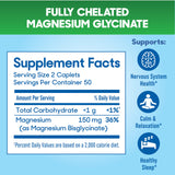 Slow-Mag Magnesium Glycinate Calm + Stress 150mg capsules