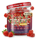 Slsomu Creatine Monohydrate Gummies front view with packaging