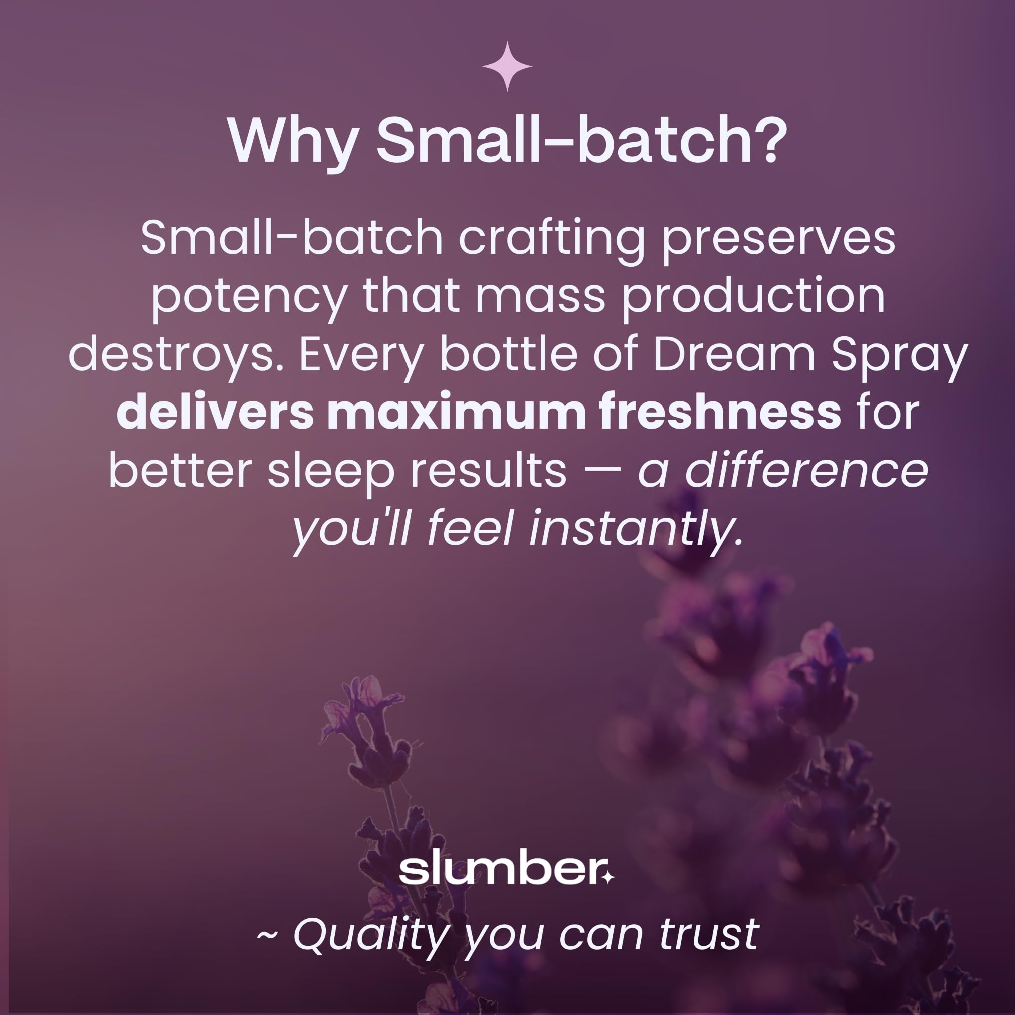 Slumber Dream Sleep Pillow Spray bottle with mist being sprayed