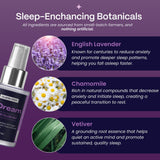 Slumber Dream Sleep Pillow Spray in a bedroom setting
