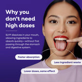 Slyp Mint Oral Sleep Strips compact pack size