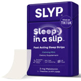Slyp Mint Oral Sleep Strips packaging front view