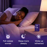 Slyp Mint Oral Sleep Strips with fresh mint leaves