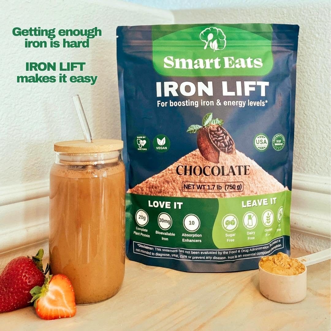 Smart Eats Iron Powder Supplement 771g nutritional information