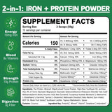 Smart Eats Iron Powder Supplement 771g serving suggestion