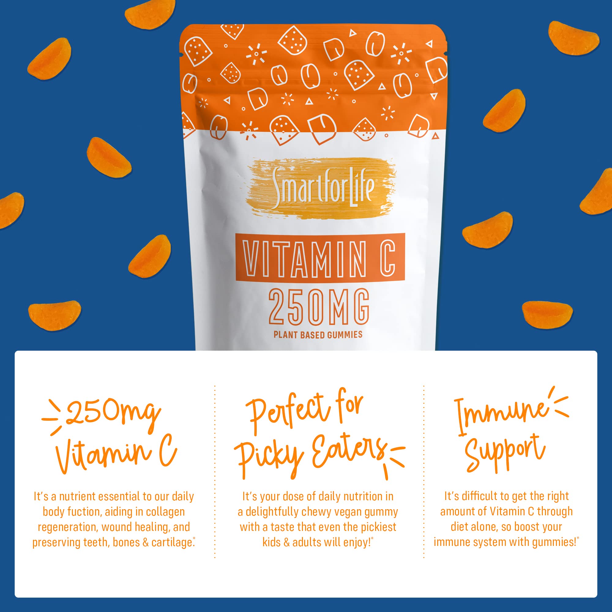 Smart for Life Vitamin C Gummies 250mg packaging