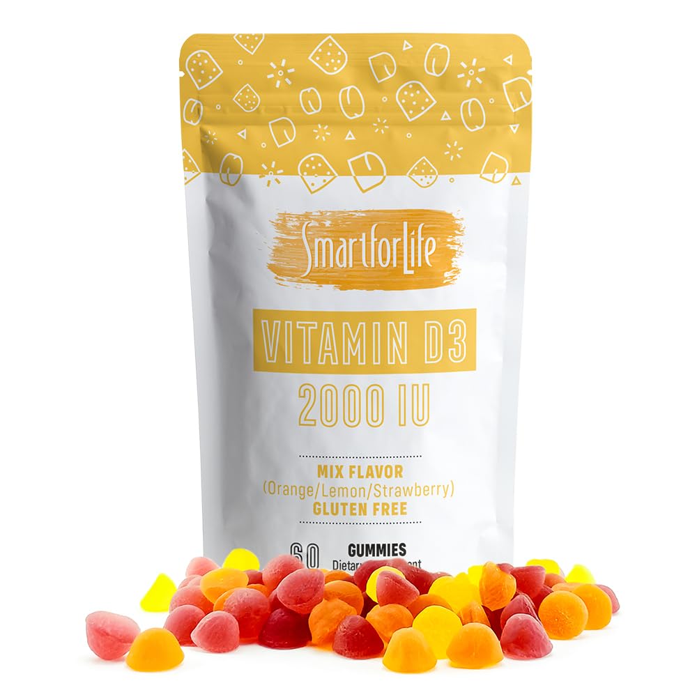 Smart for Life Vitamin D3 Gummies 2000 IU front view