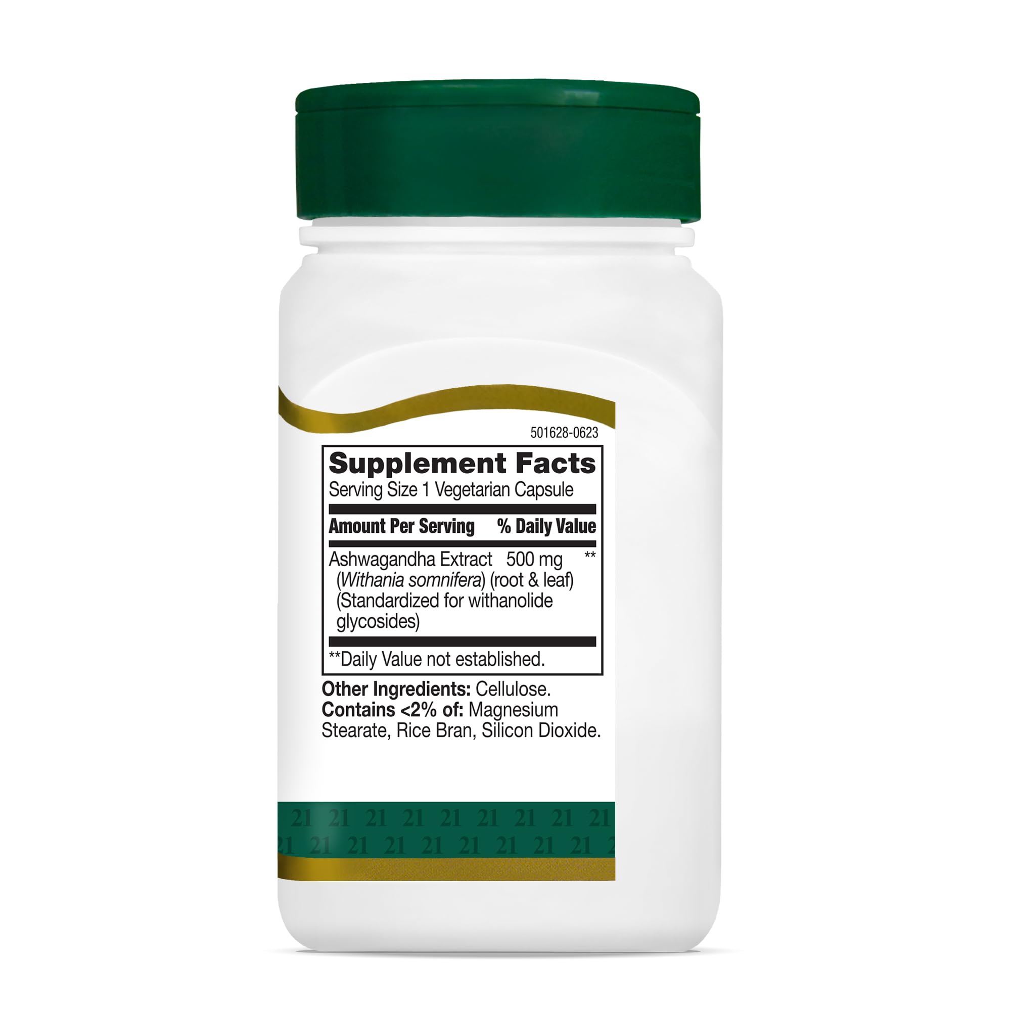 SMART MONKEY TECHNOLOGIES Ashwagandha Extract bottle back view