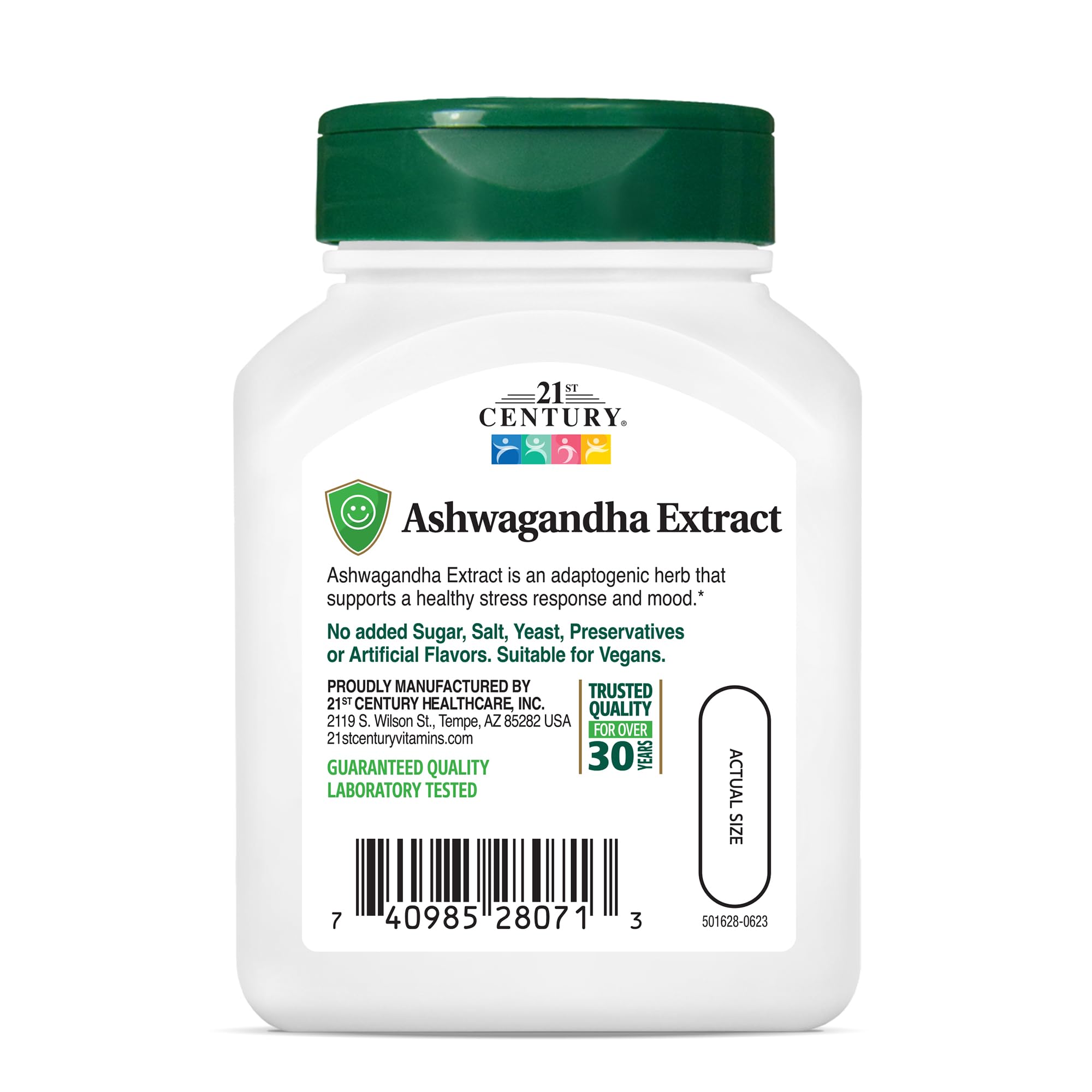 SMART MONKEY TECHNOLOGIES Ashwagandha Extract capsules in hand