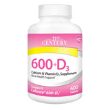 SMART MONKEY TECHNOLOGIES Calcium 600mg with Vitamin D3 800 IU front view