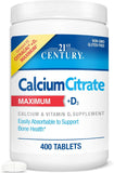 SMART MONKEY TECHNOLOGIES Calcium Citrate Plus D3 400 Tablets front view