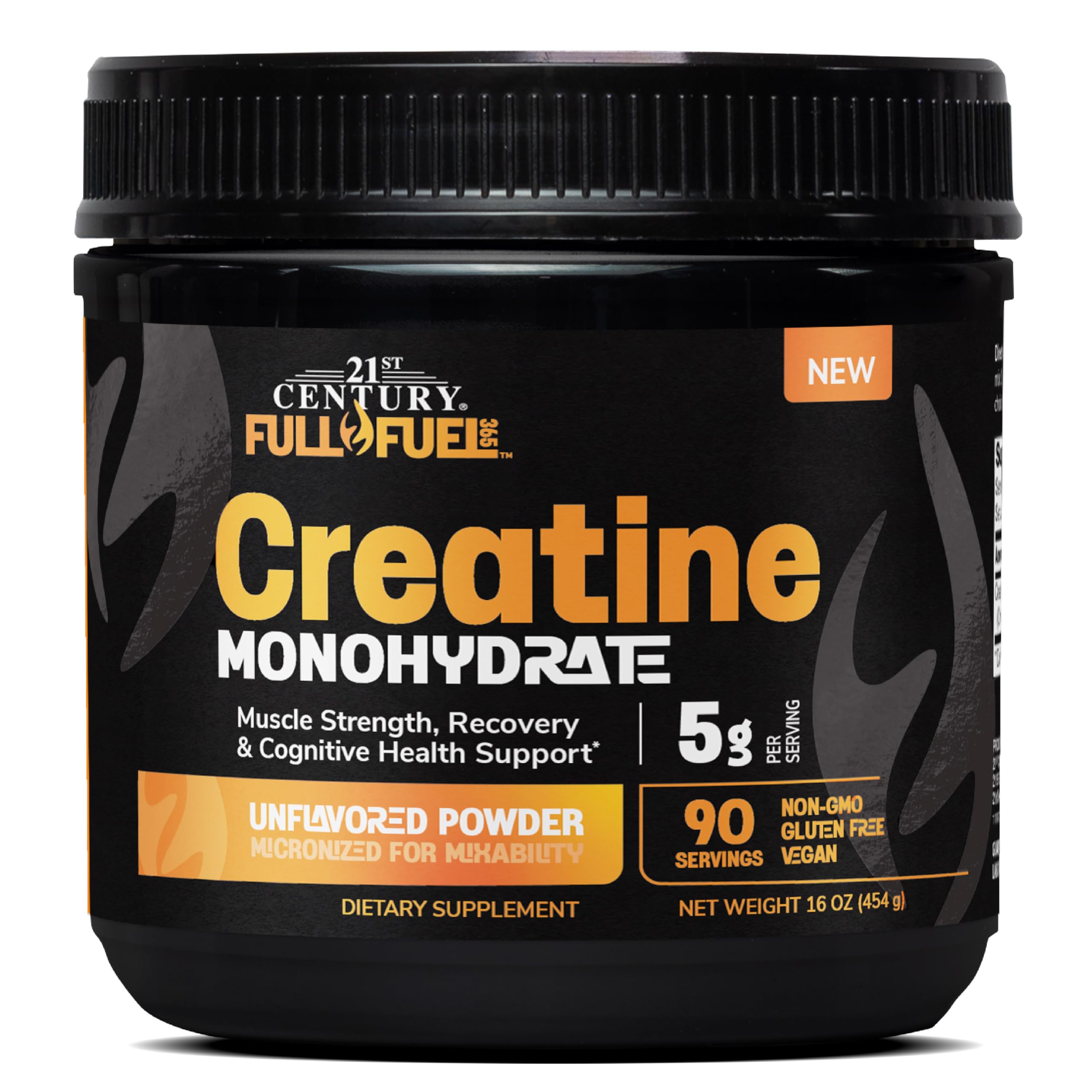 SMART MONKEY TECHNOLOGIES Full Fuel 365 Creatine Monohydrate Powder front view