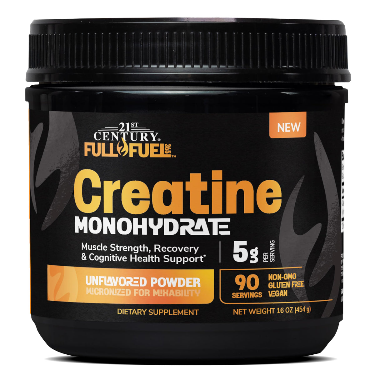 SMART MONKEY TECHNOLOGIES Full Fuel 365 Creatine Monohydrate Powder front view