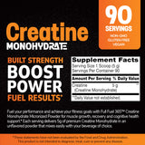 SMART MONKEY TECHNOLOGIES Full Fuel 365 Creatine Monohydrate Powder side view