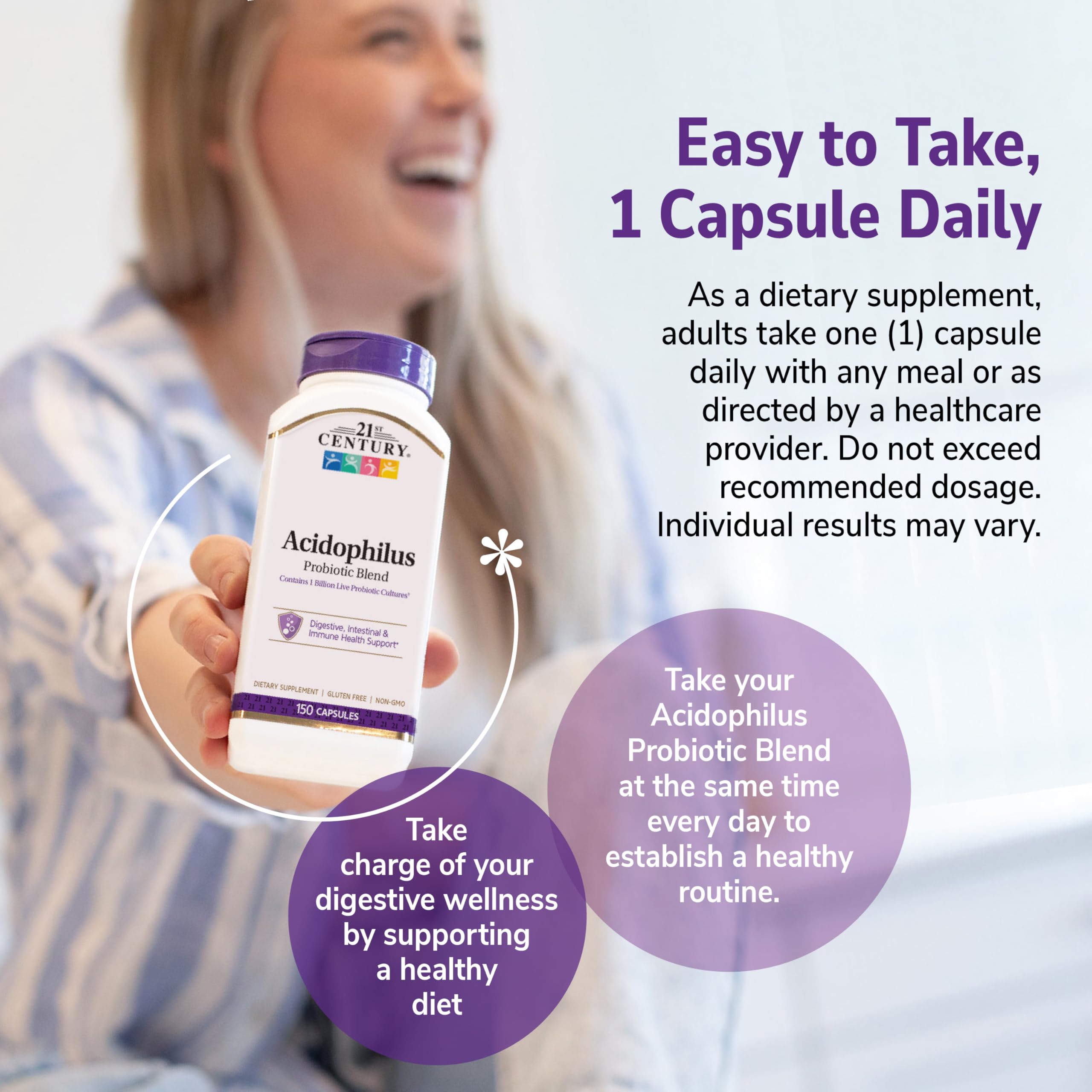 SMART MONKEY TECHNOLOGIES Probiotic Capsules on a kitchen counter