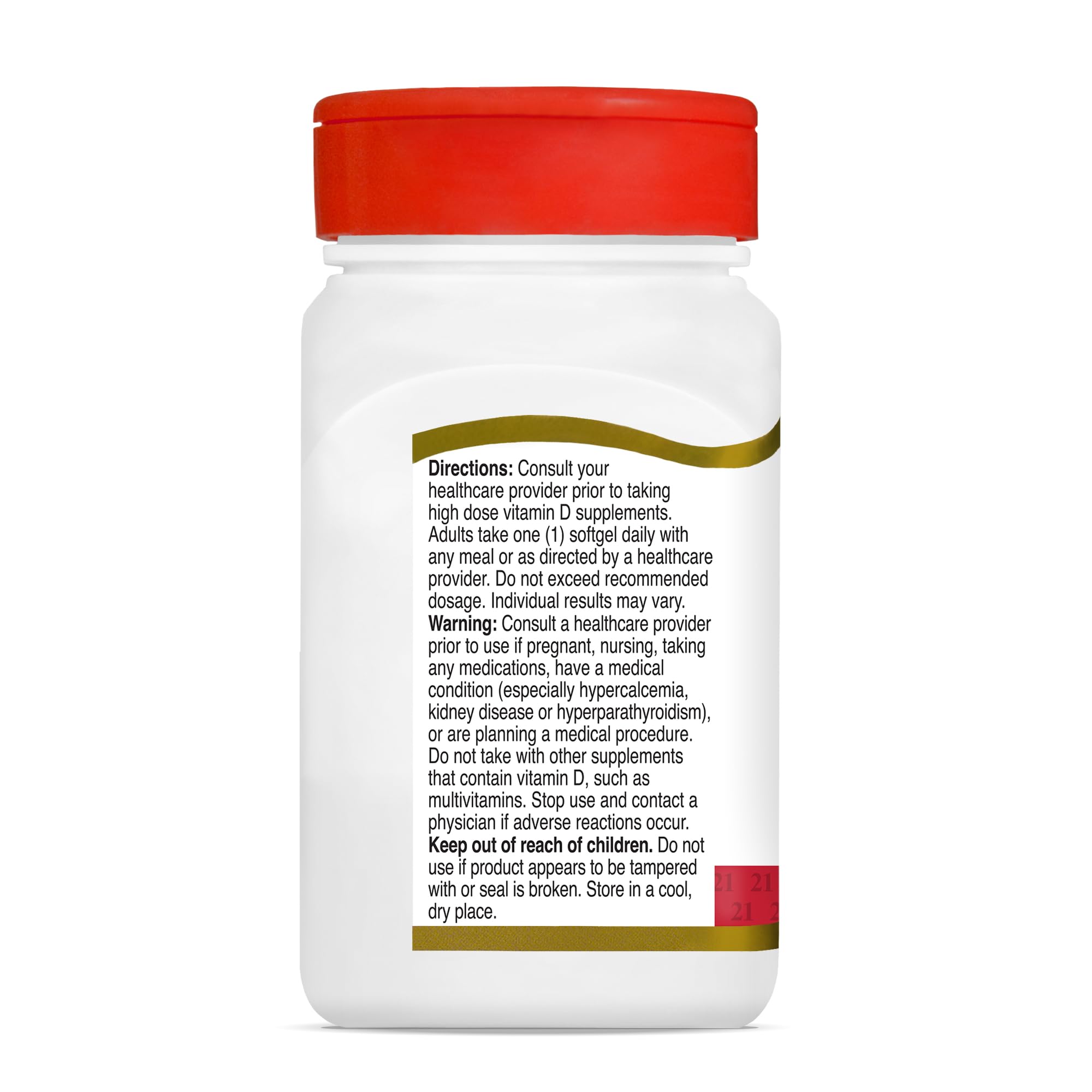 SMART MONKEY TECHNOLOGIES Vitamin D3 Rapid Release Softgel in hand