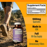 Smart Nutra Labs Quercetin bottle with 180 capsules