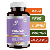 Smart Nutra Labs Quercetin vegan capsules close-up