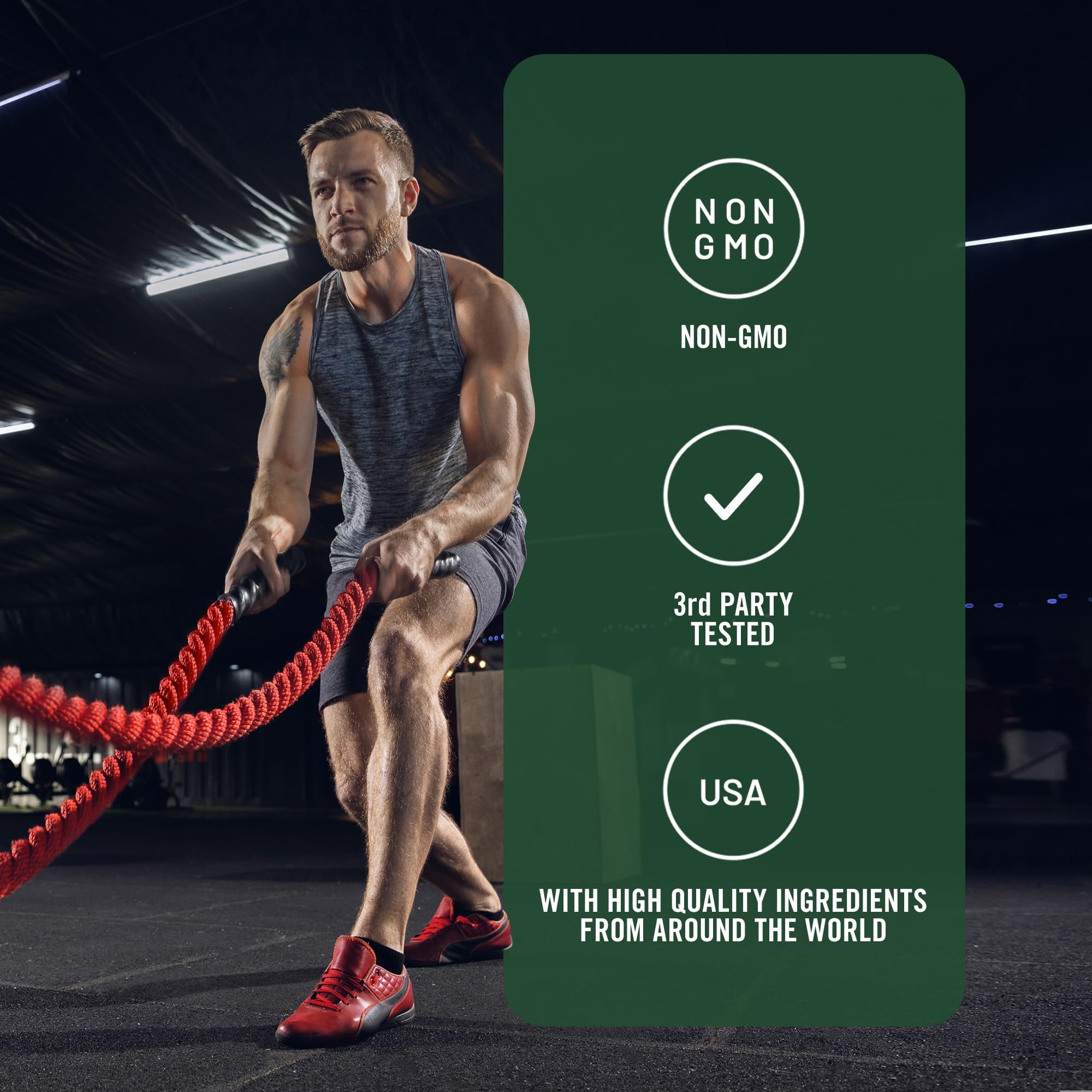 SMARTERNUTRITION Creatine Monohydrate Powder 200g mixed in a drink