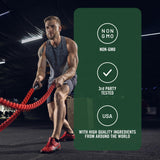 SMARTERNUTRITION Creatine Monohydrate Powder 200g mixed in a drink
