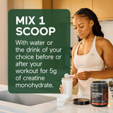SMARTERNUTRITION Creatine Monohydrate Powder 200g side view
