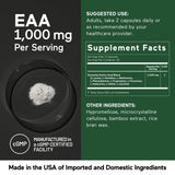 SMARTERNUTRITION Essential Amino Acids capsules on a wooden table