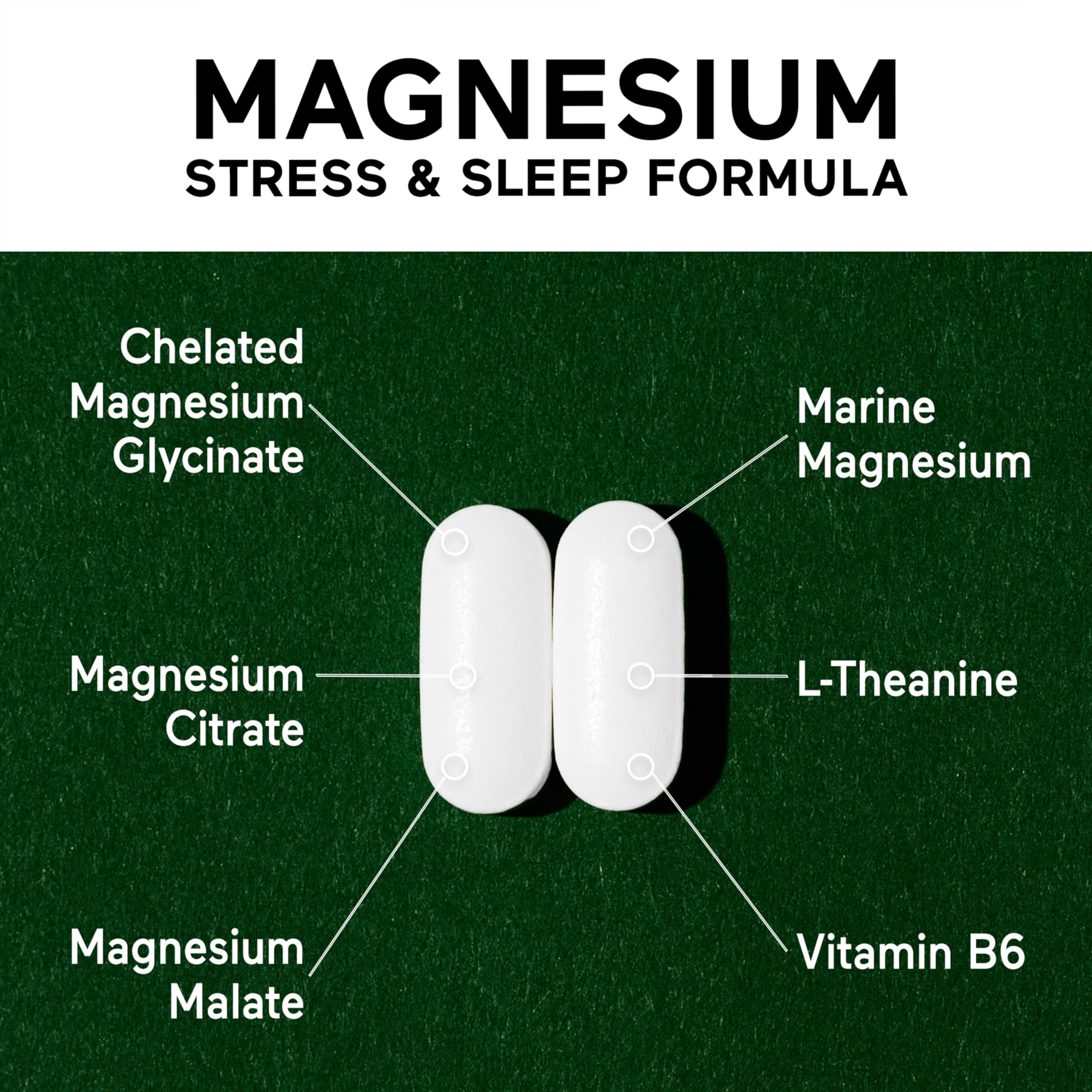 SMARTERNUTRITION Magnesium Complex 272g ingredient list