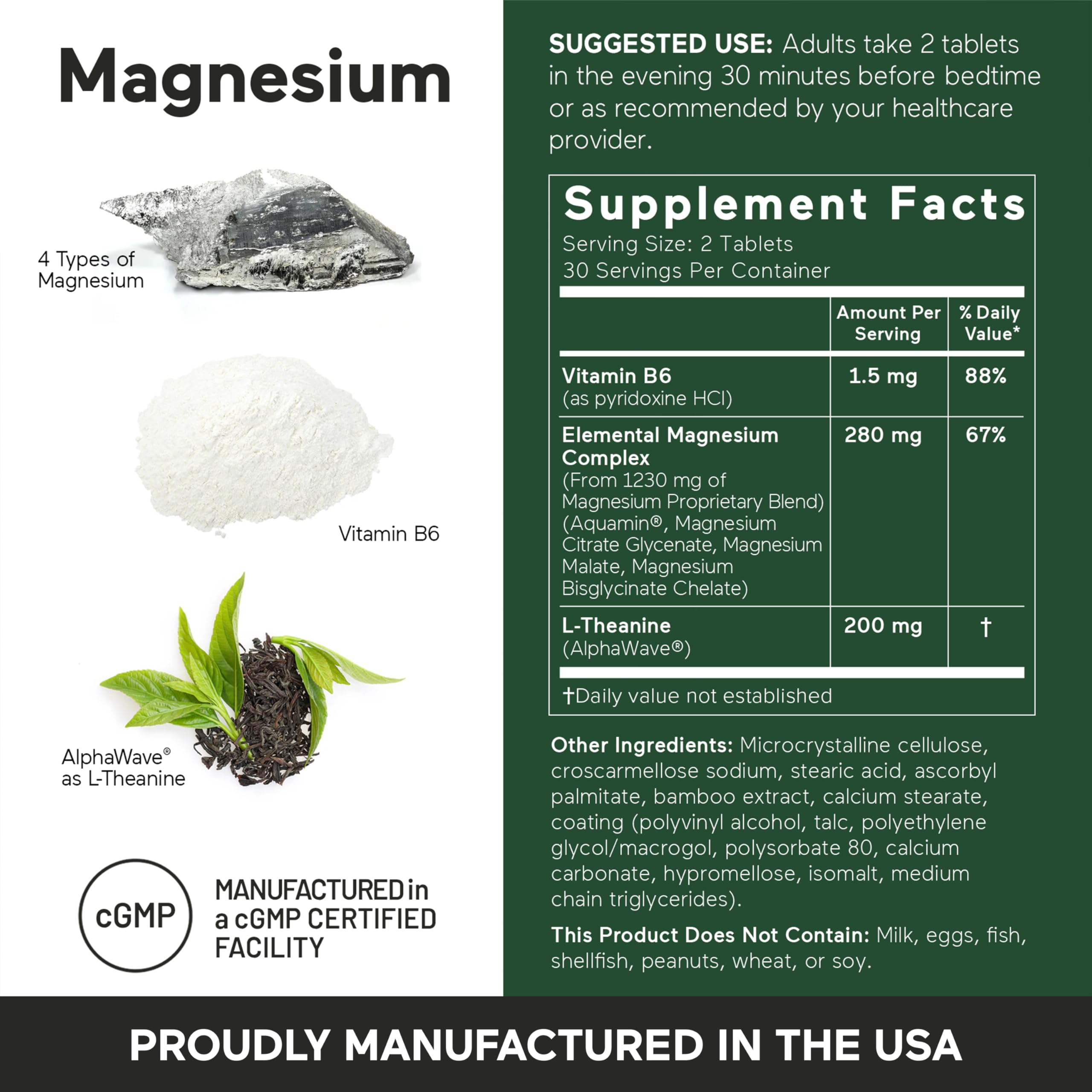 SMARTERNUTRITION Magnesium Complex 272g with vitamin B6