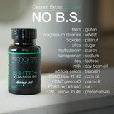 SmarterVitamins 5-HTP Softgels 200mg bottle side view