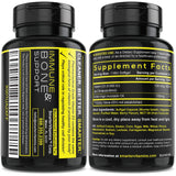 SmarterVitamins D3 5000IU Mini Softgels lifestyle scene with softgels