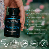 SmarterVitamins Omega-3 Fish Oil Softgels berry flavour