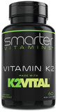 SmarterVitamins Vitamin K2 Liquid Softgels bottle front view