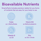 SmartyPants Adult Complete Multivitamin Gummies on a kitchen counter