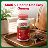 SmartyPants Adult Multi & Fiber Gummies in a bowl